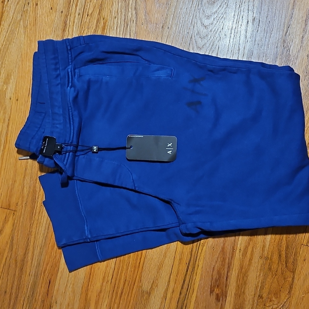 Armani Exchange Blue Joggers